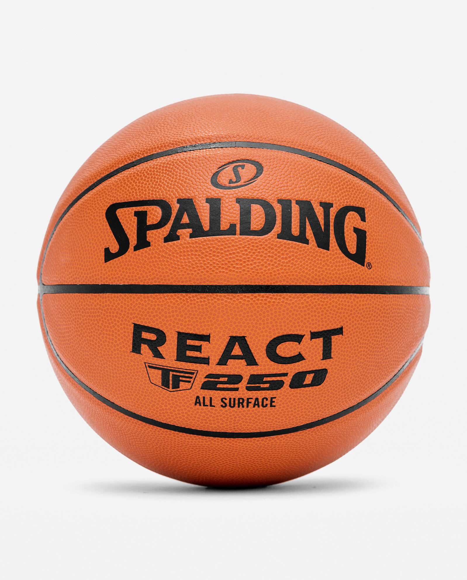 Баскетбольный мяч Spalding REACT TF-250 - купить в Москве за 3843 руб ...