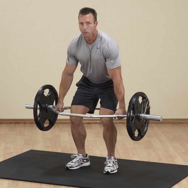 Гриф для становой тяги Body Solid (широкий параллельный хват) - купить ...