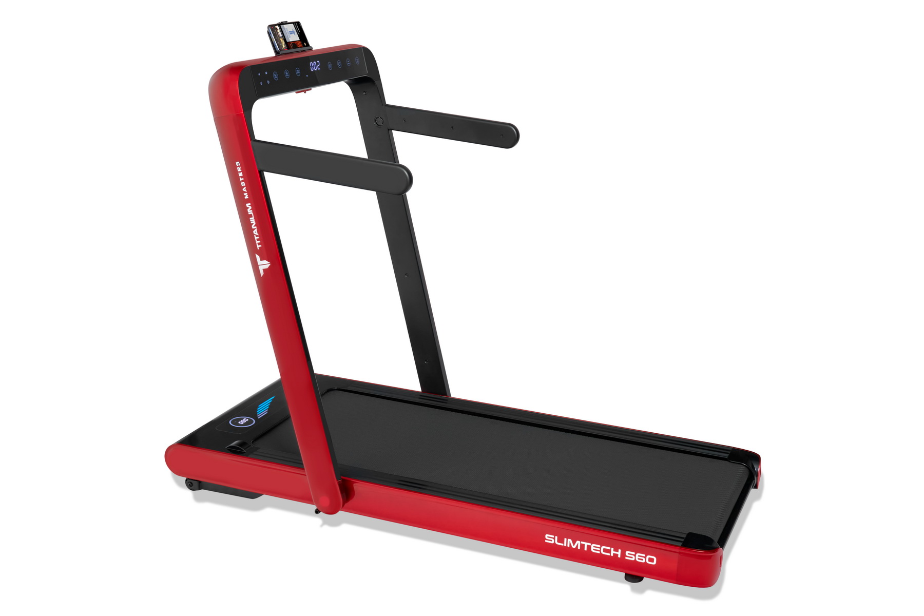 Беговая дорожка Titanium Masters Slimtech S60, красная - купить в ...