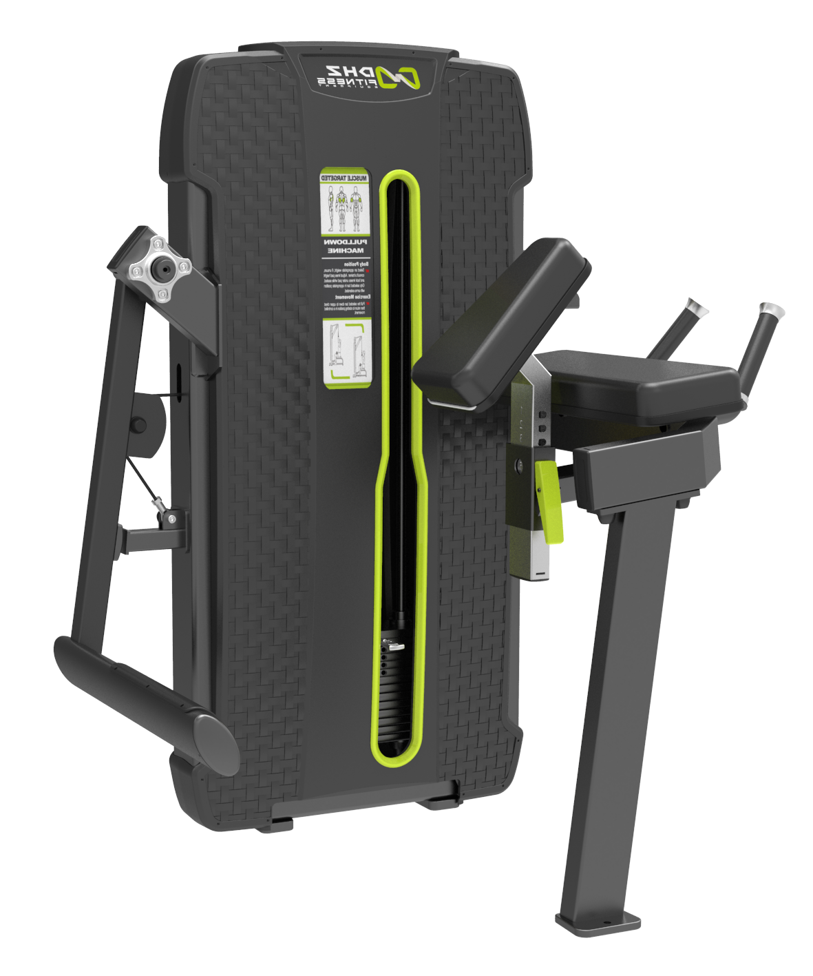 Глют-машина. Ягодичные DHZ Glute Isolator Стек 95 кг E-4024A - купить в ...
