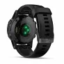GPS-часы Garmin FENIX 5S PLUS SAPPHIRE черные с черным ремешком - Фото 2