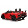Детский электромобиль Lamborghini Aventador SVJ (A111MP) красный - Фото 7