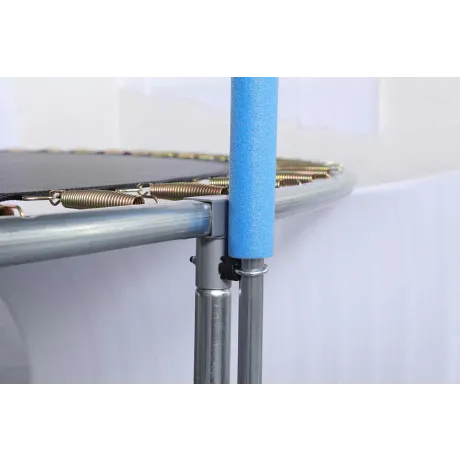 Батут FunFit 8 FT 252 см PRO синий - Фото 4