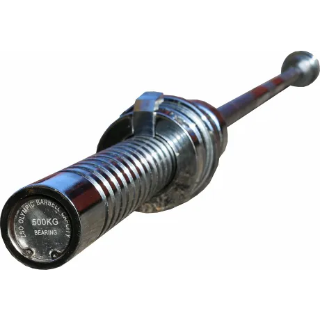 Гриф для штанги ZSO, усиленный, сложный, D-50, L2200, до 500 кг, олимпийский замок 2x2,5 кг - Фото 3