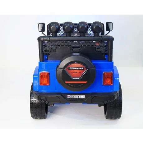 Электромобиль RiverToys JEEP T008TT (синий) - Фото 11
