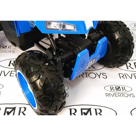 Квадроцикл RiverToys T777TT BLUE - Фото 2