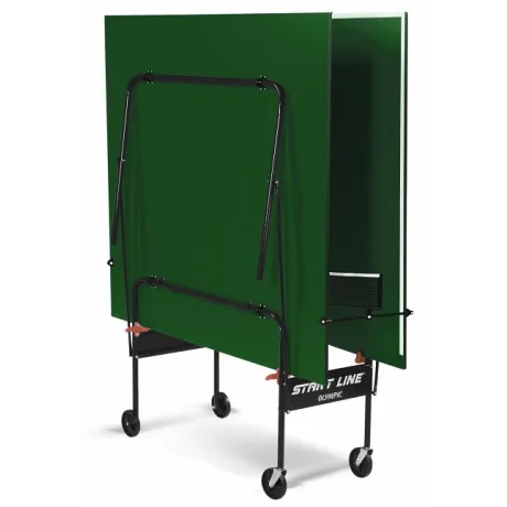 Теннисный стол Start Line Olympic зеленый (без сетки) - Фото 2