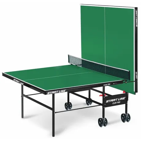 Теннисный стол Start Line Club Pro зеленый - Фото 2