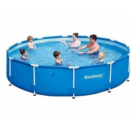 Бассейн каркасный круглый SINGLE POOL MAX 305х100 см, 15327