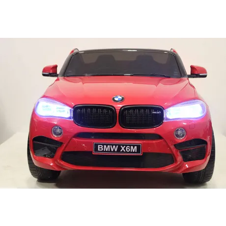 Электромобиль RiverToys BMW-X6-M-JJ2168 (вишневый глянцевый) - Фото 13