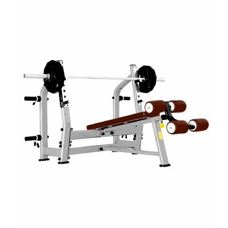 Скамья для жима с отрицательным наклоном BRONZE GYM J-024