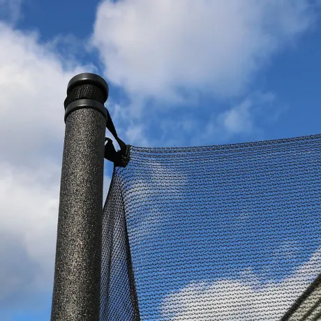 Батут DFC JUMP 10 ft складной, с сеткой apple green - Фото 12