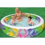 Надувной бассейн прозрачный Крестики 229х56см от 6лет, 56494 - Фото 2
