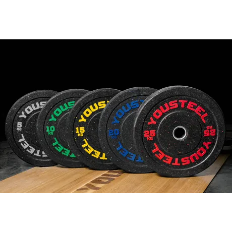 Бампированные диски (блины) YOUSTEEL HI-TEMP 10 кг - Фото 2