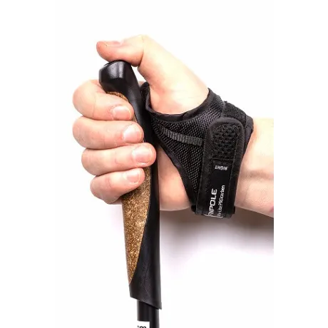 Палки для скандинавской ходьбы Vinson Finpole Spirit 100% Carbon черный матовый - Фото 5