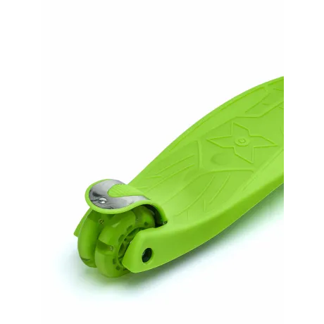 Самокат детский Atemi Super Rider колеса (118/80 мм), AKC02B, светодиоды перед, ЗЕЛЕНЫЙ - Фото 4