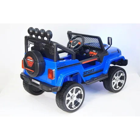 Электромобиль RiverToys JEEP T008TT (синий) - Фото 16
