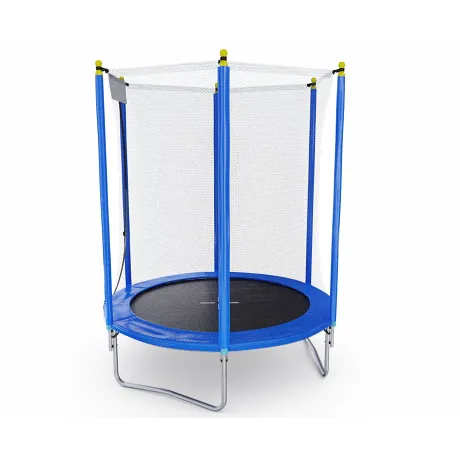 Батут DFC Trampoline STOCK 6 ft ULTRASPORT с внешней защитной сеткой - Фото 4