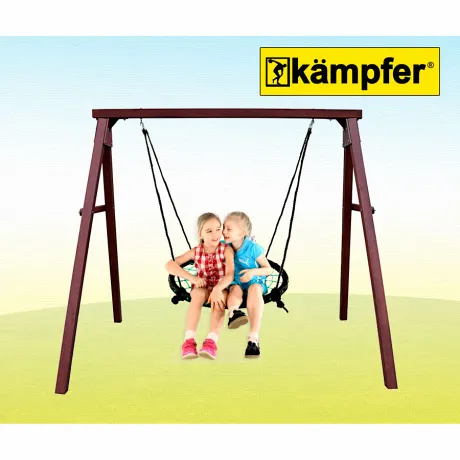 Спортивно-игровой комплекс Kampfer Fly Гнездо большое зеленое - Фото 3