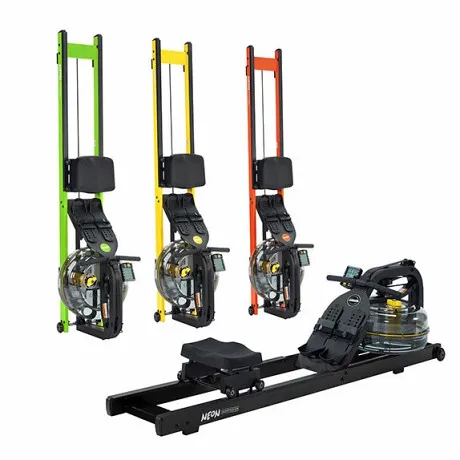 Гребной тренажер Fluid Rower Neon Plus - Фото 4