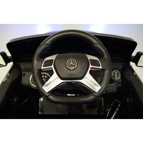 Электромобиль RiverToys Mercedes-Benz ML350 черный - Фото 4