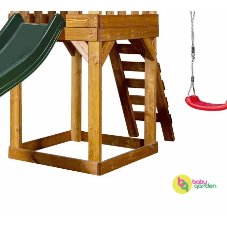 Детская игровая площадка Babygarden Play 2 зеленый - Фото 3