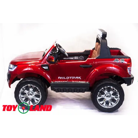 Электромобиль ToyLand Ford Ranger 2017 4x4 красный - Фото 5