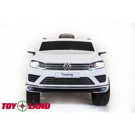 Детский электромобиль ToyLand Volkswagen Touareg белый - Фото 2
