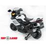 Электромотоцикл ToyLand Moto Sport LQ 168 белый - Фото 4