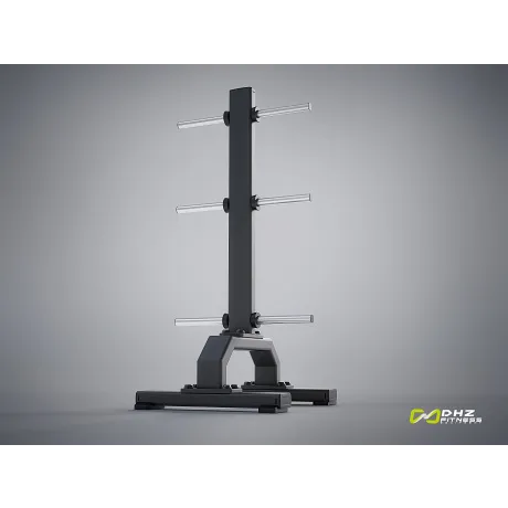 Стойка для олимпийских дисков DHZ Vertical Plate Tree E-1054В - Фото 2