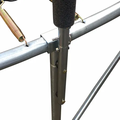 Батут DFC JUMP 6ft складной, с сеткой apple green - Фото 7