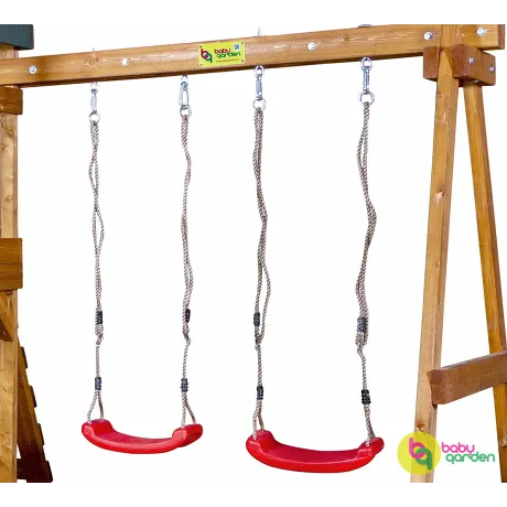 Детская игровая площадка Babygarden Play 3 зеленый - Фото 4