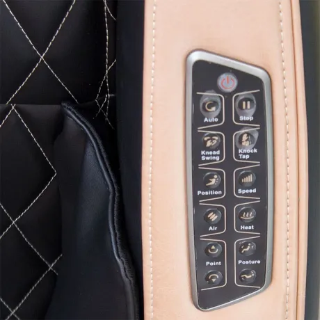 Массажное кресло GESS Bend (коричнево-черное) - Фото 4