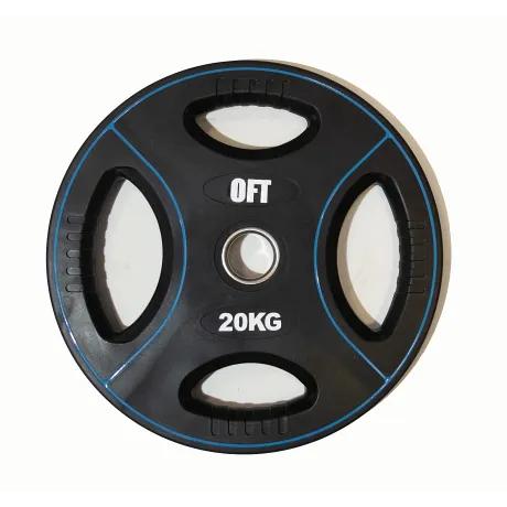 Диск для штанги олимпийский полиуретановый OriginalFitTools 20 кг FT-DPU-20