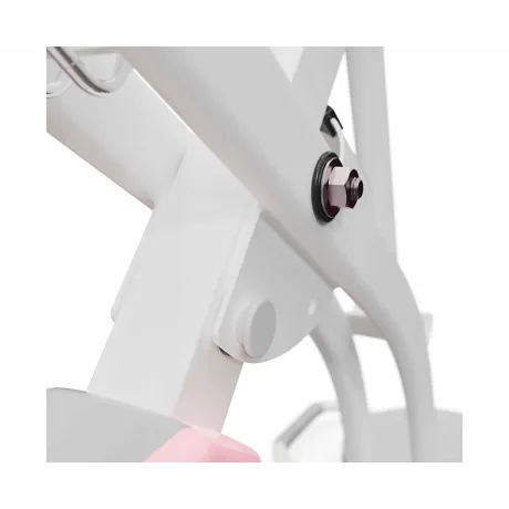 Велотренажер X-Bike DFC DavCreator Max PRO, бело-розовый - Фото 12