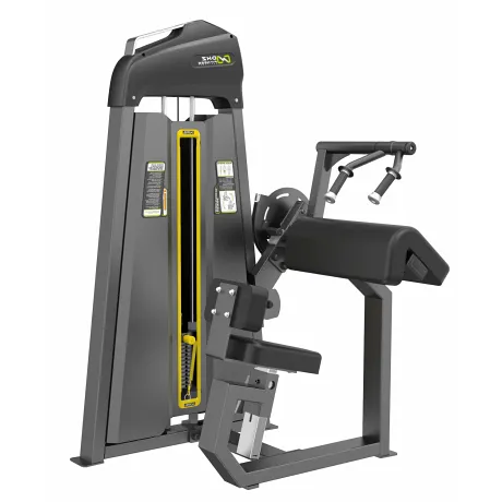 Трицепс-машина сидя. Наклонная парта DHZ Tricep Extansion Стек 64 кг E-3028