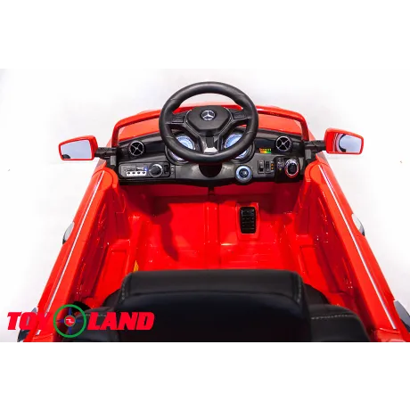 Детский электромобиль Toyland Mercedes-Benz GLA красный - Фото 9