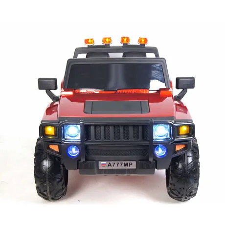 Электромобиль RiverToys HUMMER A777MP Red - Фото 6