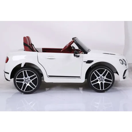 Электромобиль RiverToys BENTLEY CONTINENTAL SUPERSPORTS JE1155 (белый) - Фото 5