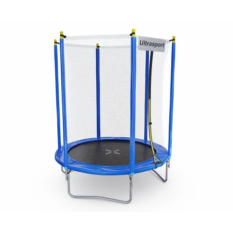 Батут DFC Trampoline STOCK 6 ft ULTRASPORT с внешней защитной сеткой - Фото 3