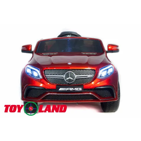 Детский электромобиль ToyLand Mercedes-Benz AMG GLE63S Coupe красный краска - Фото 2