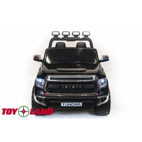 Детский электромобиль ToyLand TOYOTA TUNDRA MINI черный - Фото 3
