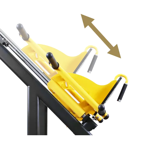 Горизонтальная тяга под наклоном BRONZE GYM PL-1709 - Фото 6