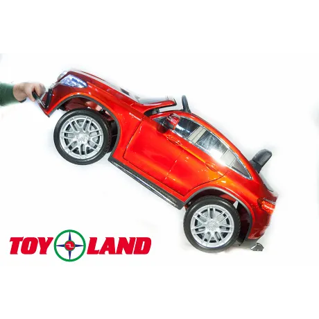 Детский электромобиль ToyLand Mercedes-Benz AMG GLE63S Coupe красный краска - Фото 9