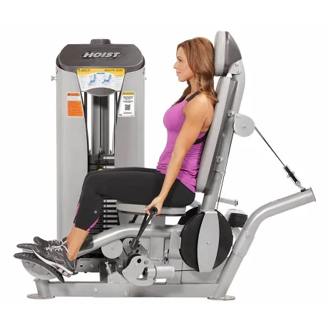 Бицепс сидя HOIST ROC-IT RS-1102 серебряный/синий - Фото 3