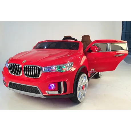 Электромобиль RiverToys BMW M333MM красный - Фото 6