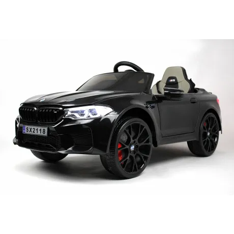 Детский электромобиль BMW M5 Competition (A555MP) черный - Фото 3