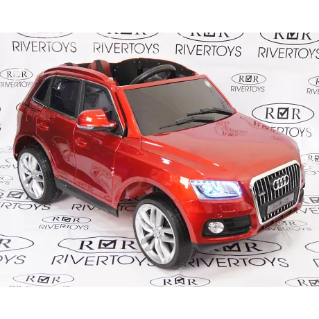 Электромобиль RiverToys AUDI Q5 Cherry - Фото 2