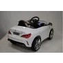 Детский электромобиль RiverToys Mercedes-Benz CLA 45 (А777АА) белый - Фото 4