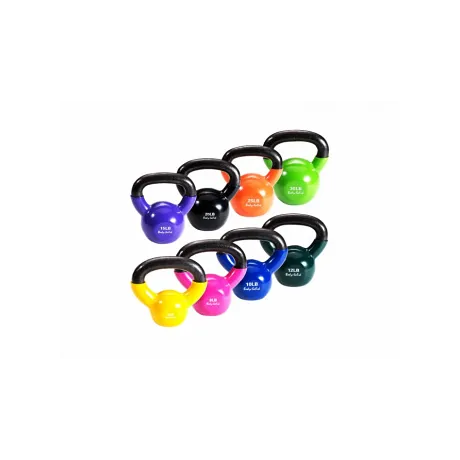 Набор гирь Body Solid 56,6 кг (125LB) цветных обрезиненных